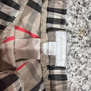 Burberry kids shorts